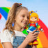 Rainbow Brite 12Inch Threaded Hair Soft Plush Toy Doll
