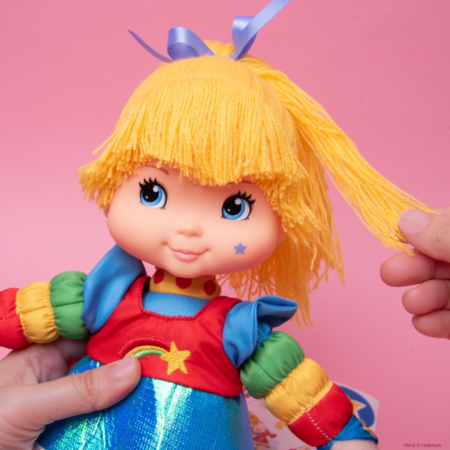 Rainbow Brite 12Inch Threaded Hair Soft Plush Toy Doll