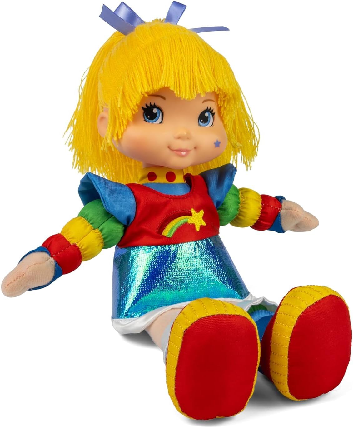 Rainbow Brite 12Inch Threaded Hair Soft Plush Toy Doll