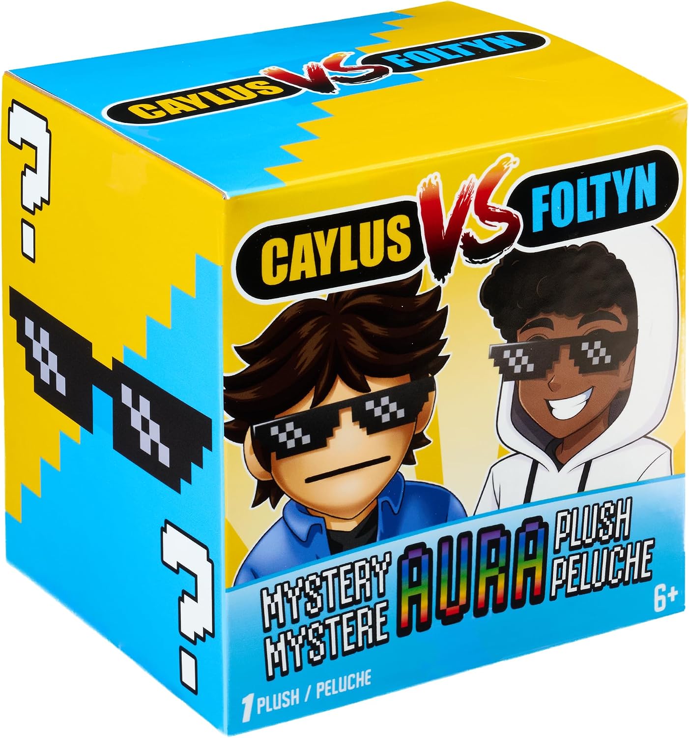 Caylus vs Foltyn Mystery Aura Plush  Blind Box 6 Inch Surprise Plush Toy