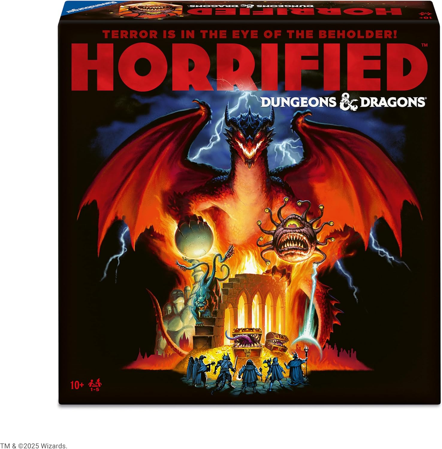 Ravensburger Horrified Games Dungeons & Dragons Strategy Board Game