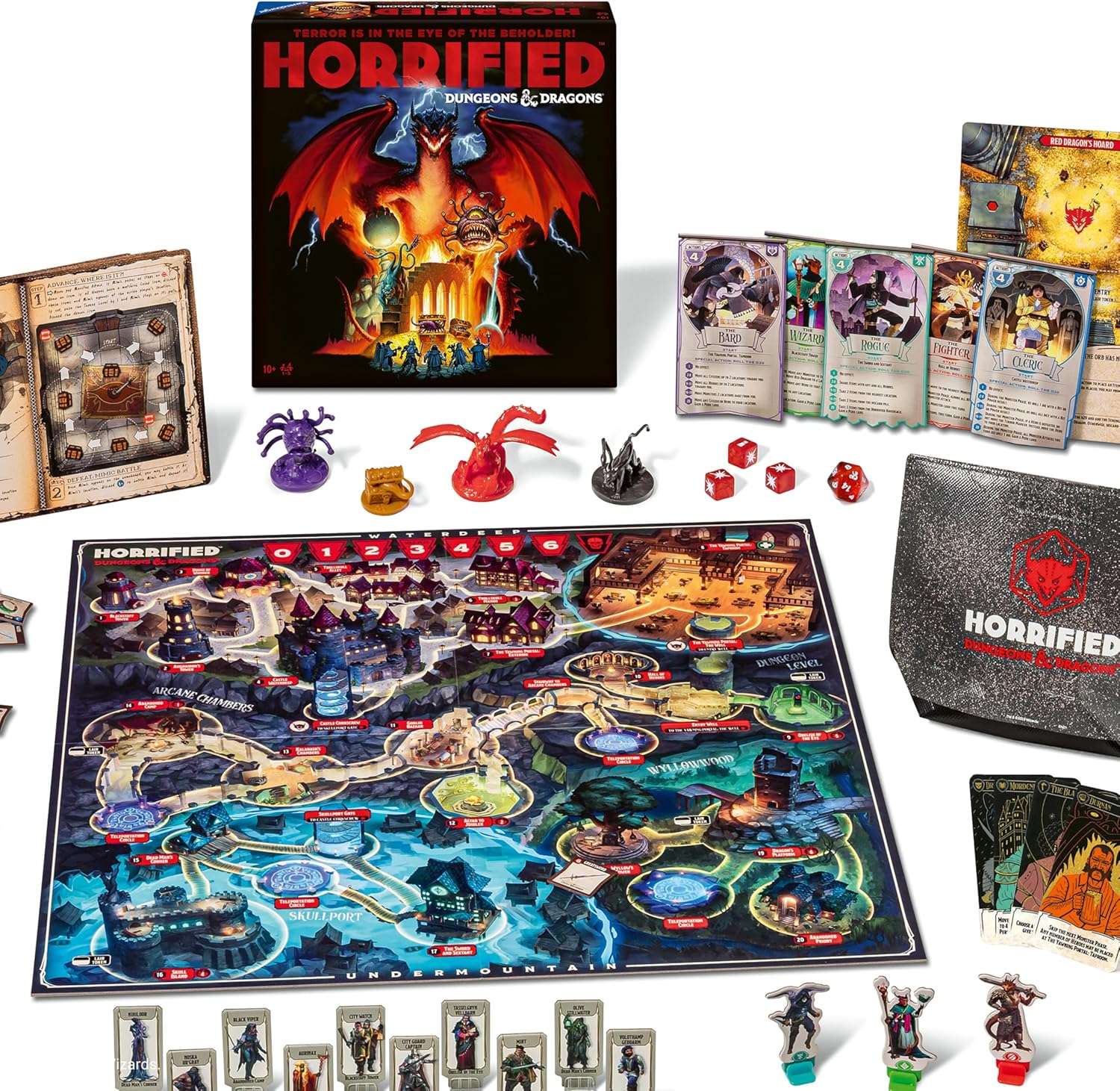 Ravensburger Horrified Games Dungeons & Dragons Strategy Board Game