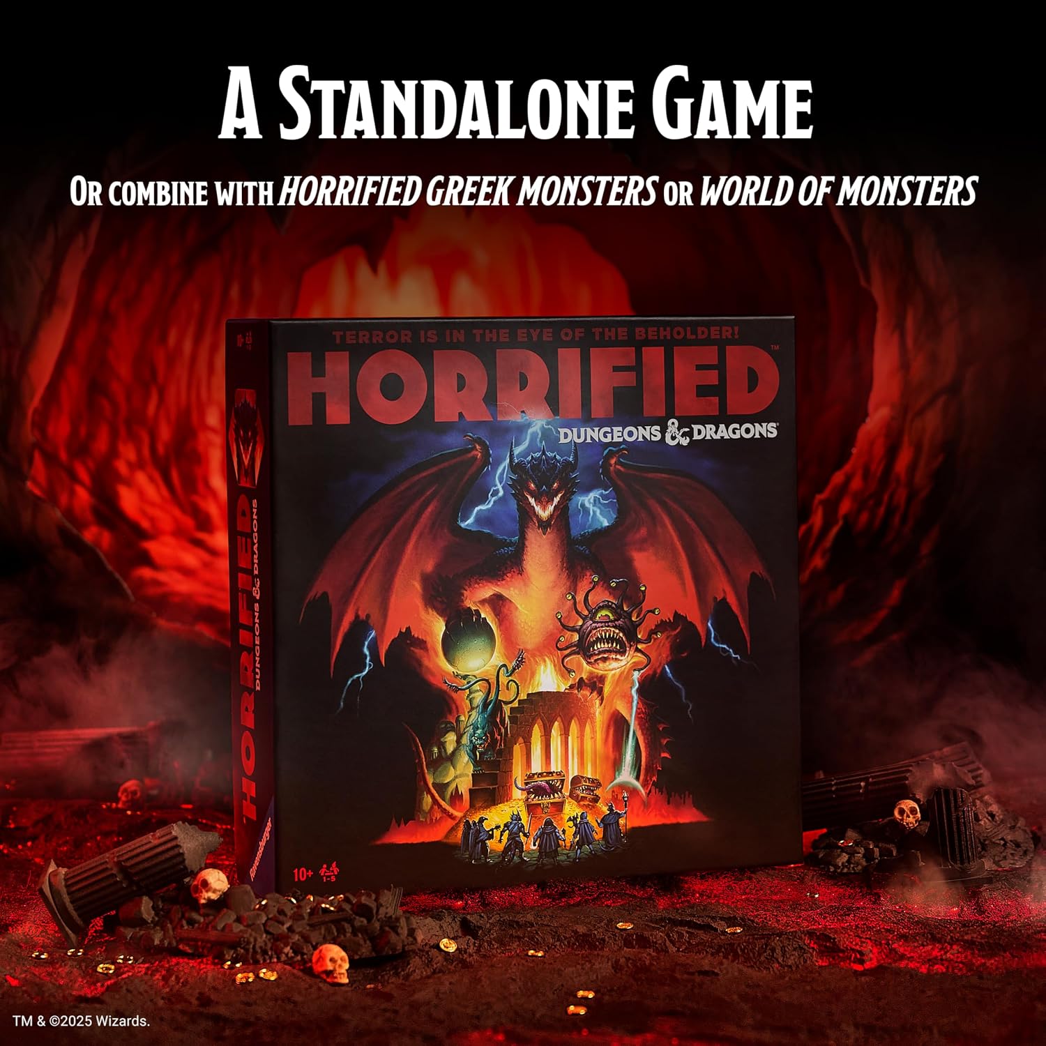 Ravensburger Horrified Games Dungeons & Dragons Strategy Board Game