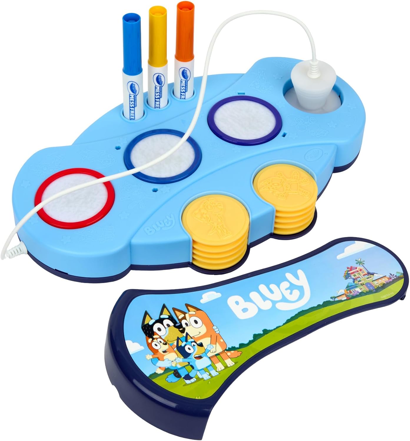 CRAYOLA Bluey Color Wonder Magic Light-Up Stamper