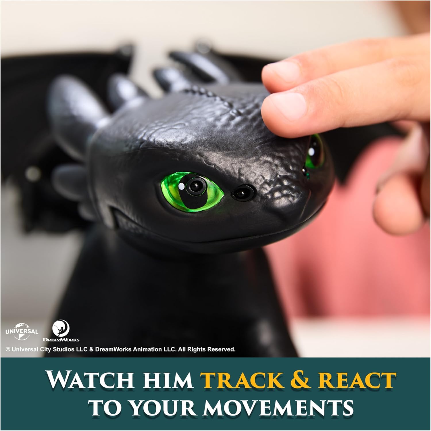Dreamworks Dragons How to Train Your Dragon, Tame & Train Interactive Toothless