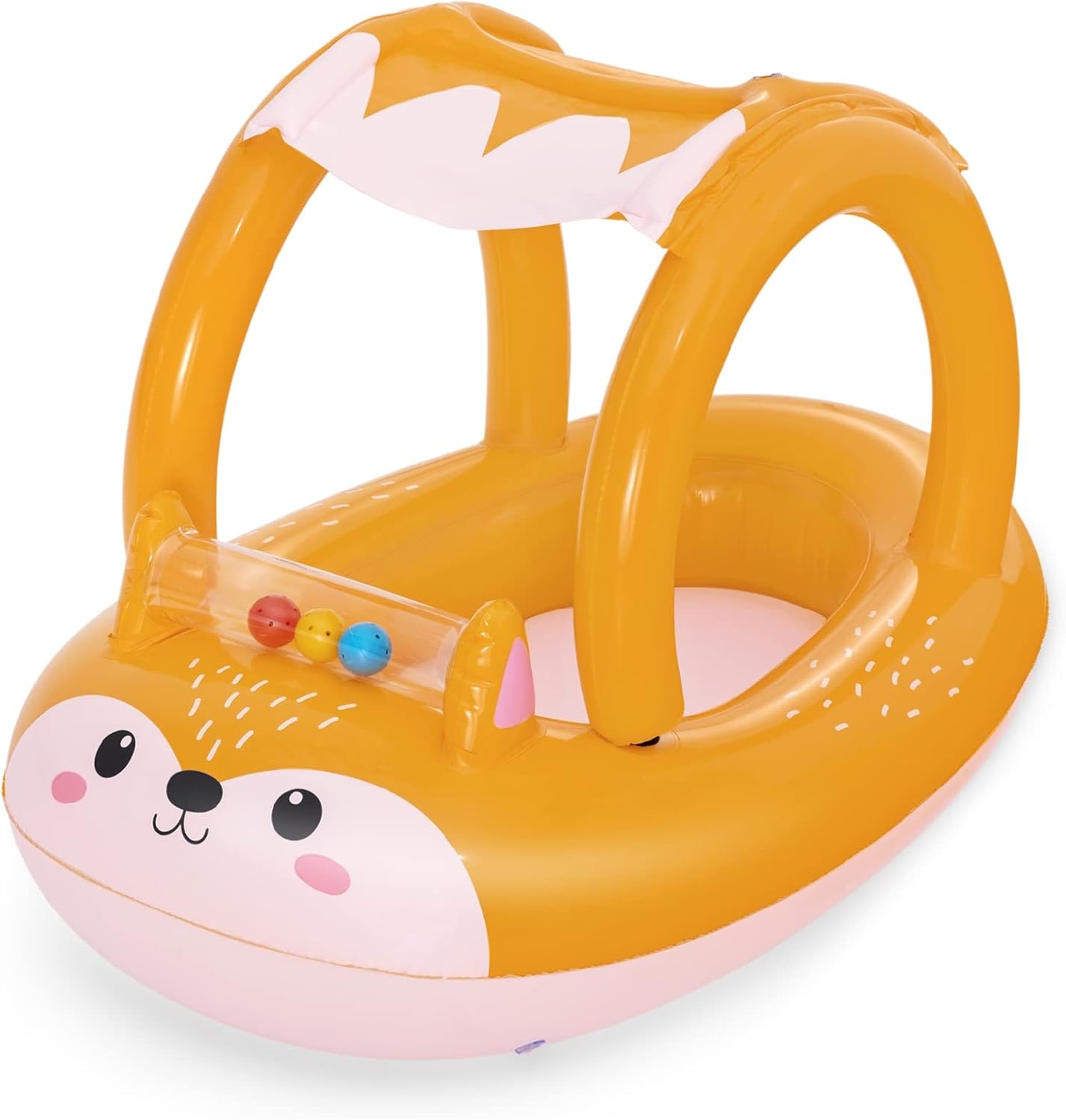 Bestway Inflatable Baby Float for Kids | Swimming Pool Swim Float, Pool Toys with Canopy