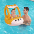 Bestway Inflatable Baby Float for Kids | Swimming Pool Swim Float, Pool Toys with Canopy