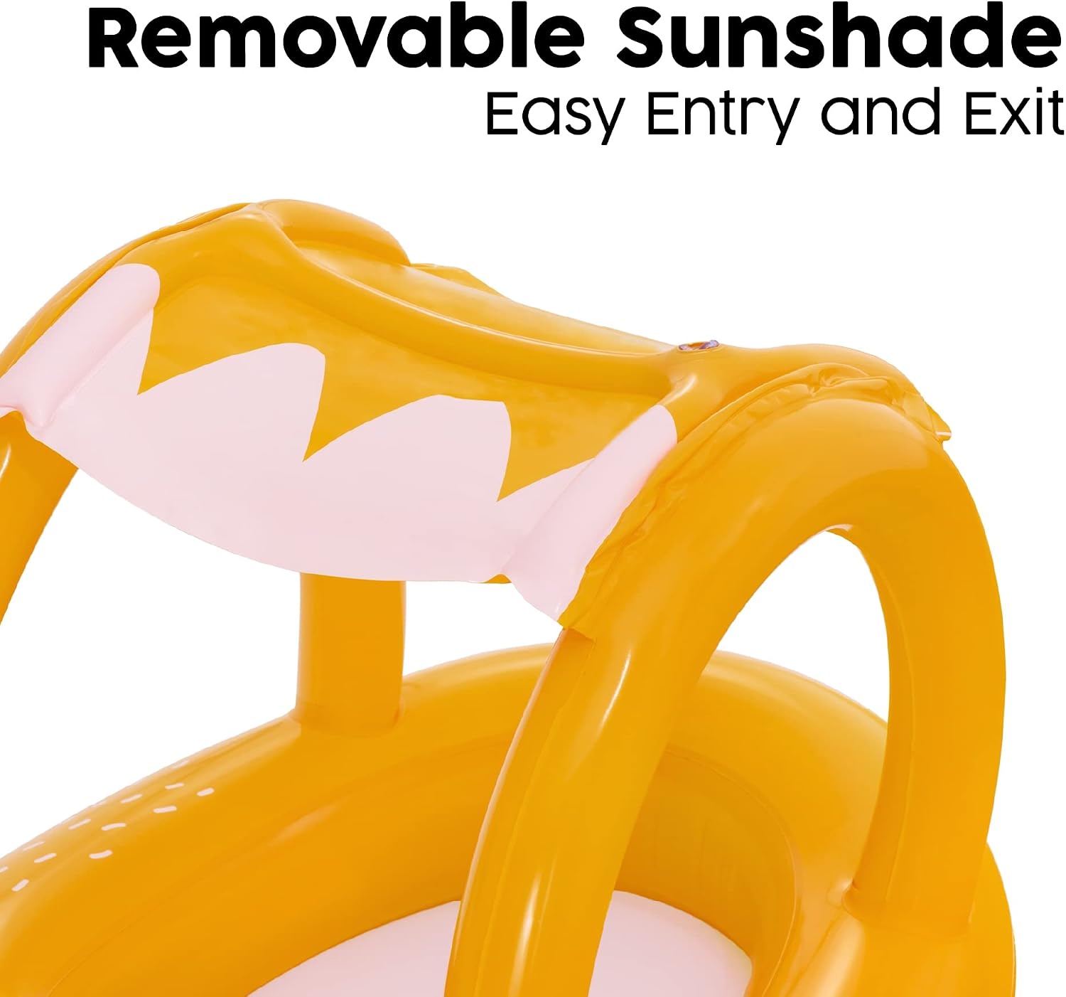 Bestway Inflatable Baby Float for Kids | Swimming Pool Swim Float, Pool Toys with Canopy