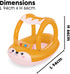 Bestway Inflatable Baby Float for Kids | Swimming Pool Swim Float, Pool Toys with Canopy