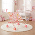 BabyBoo Twin Stroller Childrens Double Stroller Pram In Pink Jungle For Dools