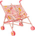 BabyBoo Twin Stroller Childrens Double Stroller Pram In Pink Jungle For Dools