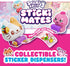 Sticki Rolls Sticki Mates Collectible Mini Character Sticker Dispenser