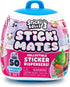 Sticki Rolls Sticki Mates Collectible Mini Character Sticker Dispenser