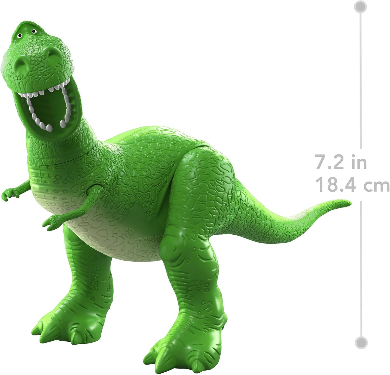 Mattel Disney and Pixar Toy Story 5 Rex Action Figure 7.25 Inches Tall