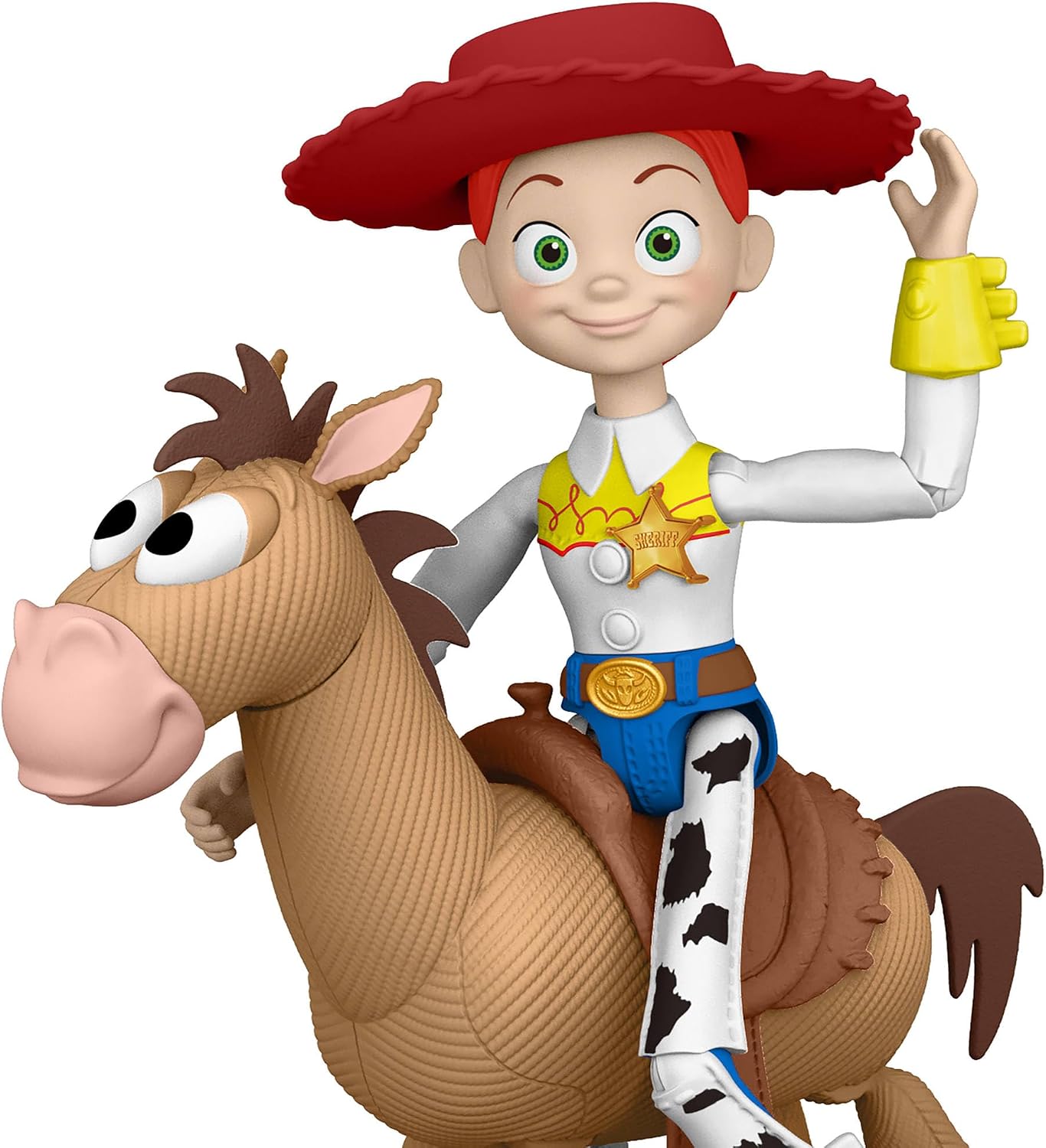 Mattel Disney and Pixar Toy Story 5 Posable 7 Inch Action Figures 2 Pack, Jessie & Bullseye