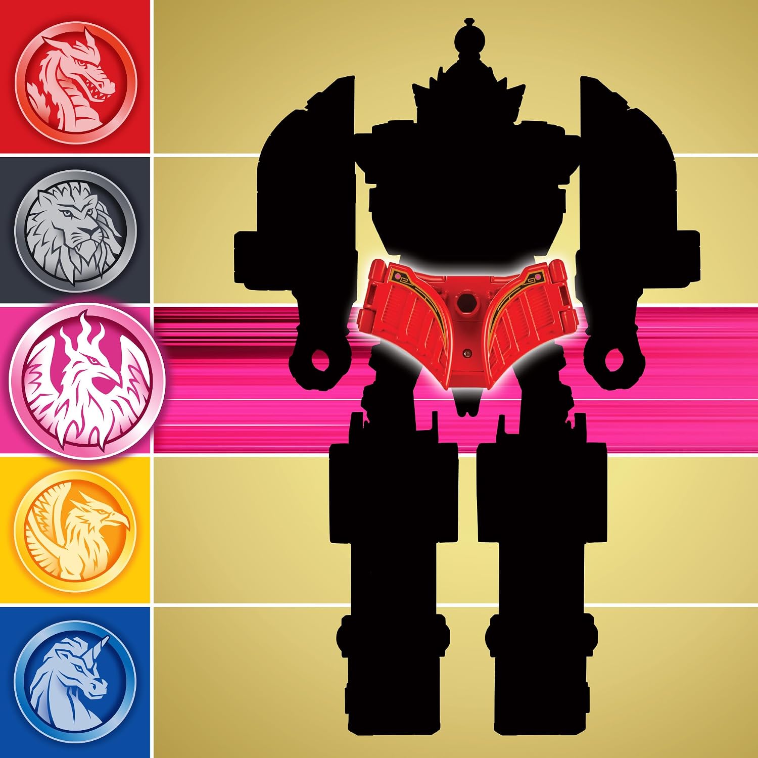 Power Rangers Mighty Morphin Re-Ignition FIREBIRD Combinable Thunderzord Season 2