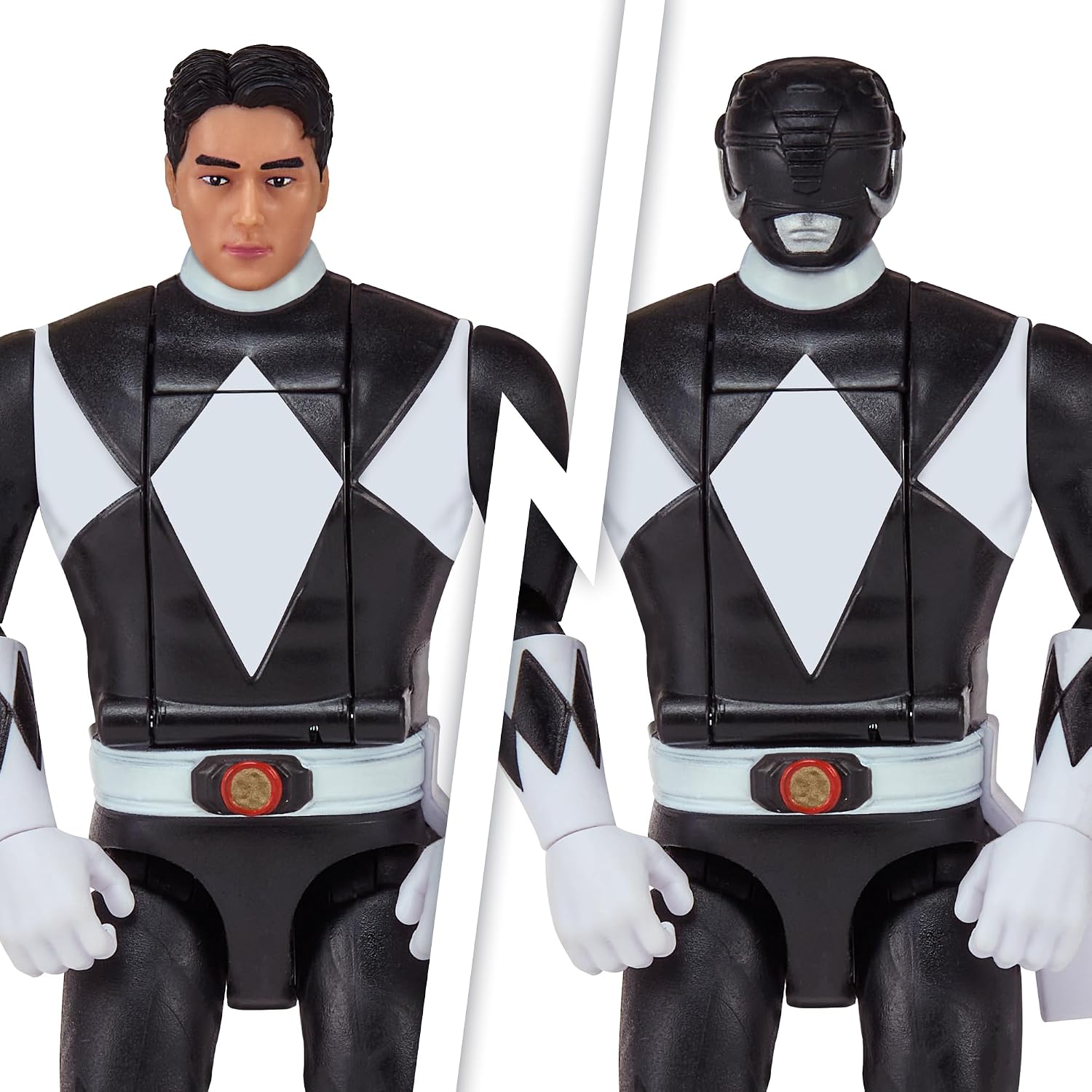 Power Rangers Mighty Morphin Re-Ignition Auto-Morphin Black Ranger Season 2 Action Figure