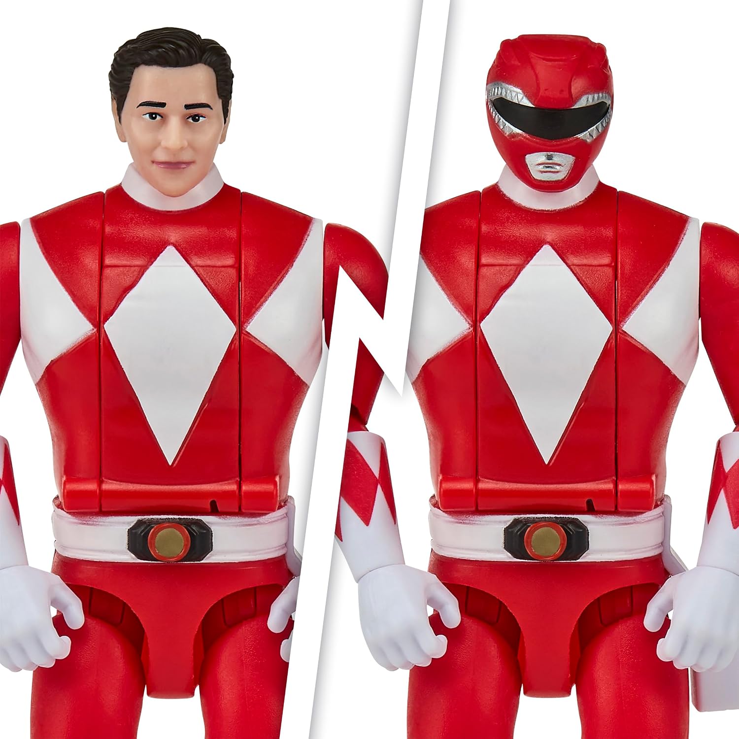 Power Rangers Mighty Morphin Re-Ignition Auto-Morphin Red Ranger Season 2 Action Figure