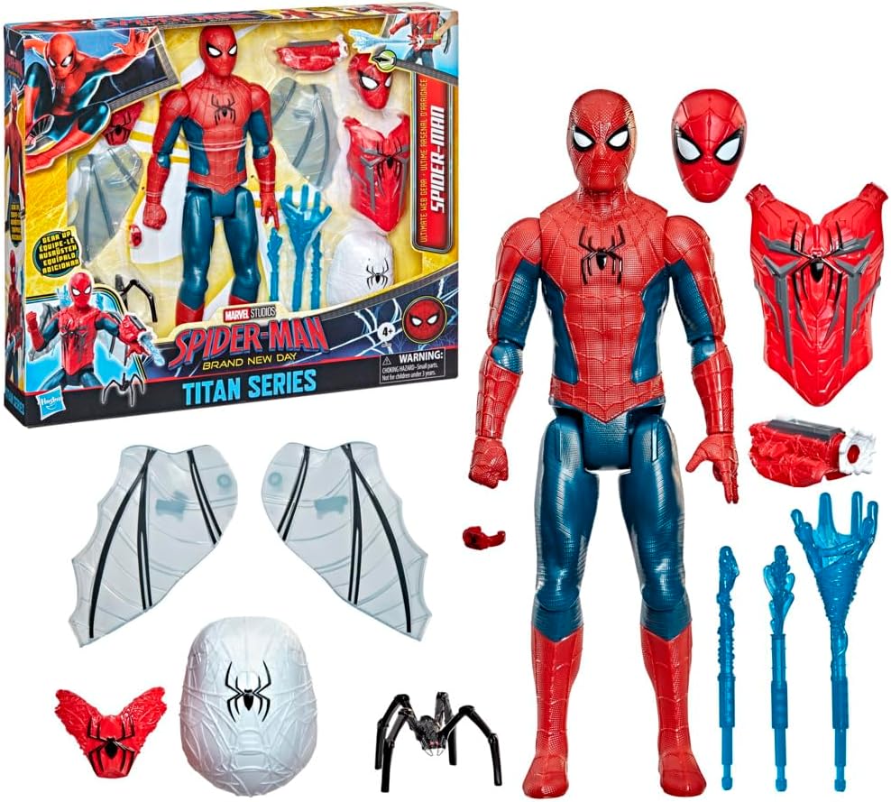 Marvel Spider-Man Brand New Day Titan Series Ultimate Web Gear Action Figure