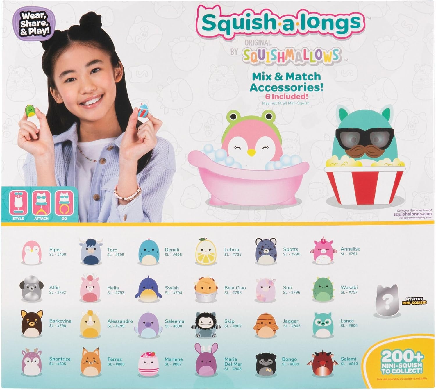 Squish-a-longs Mini-Squish 25-Pack Wave 5, Style 1