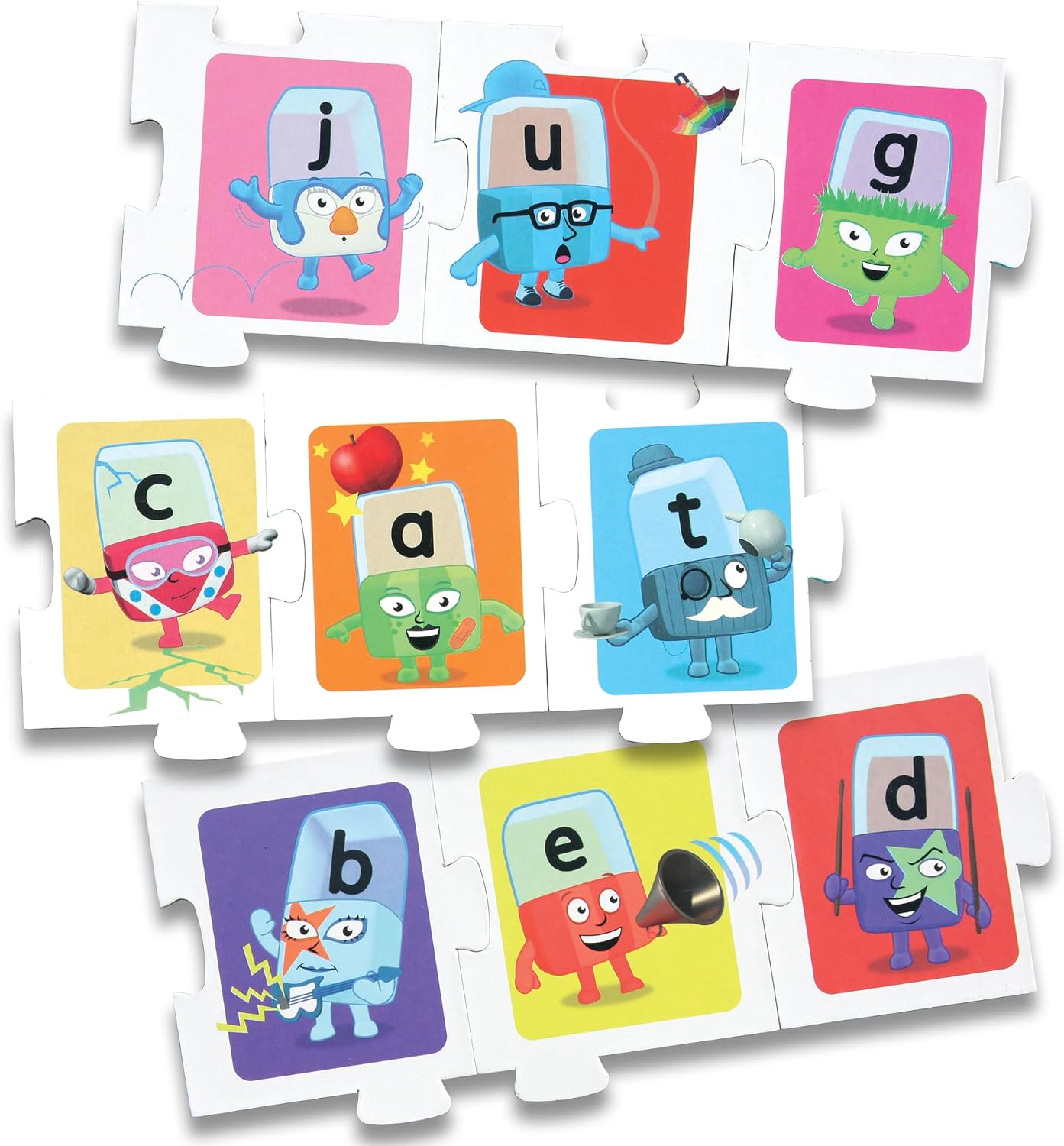 ALPHABLOCKS JigwordAesthetic Interactive ABC Word Building Jigsaw