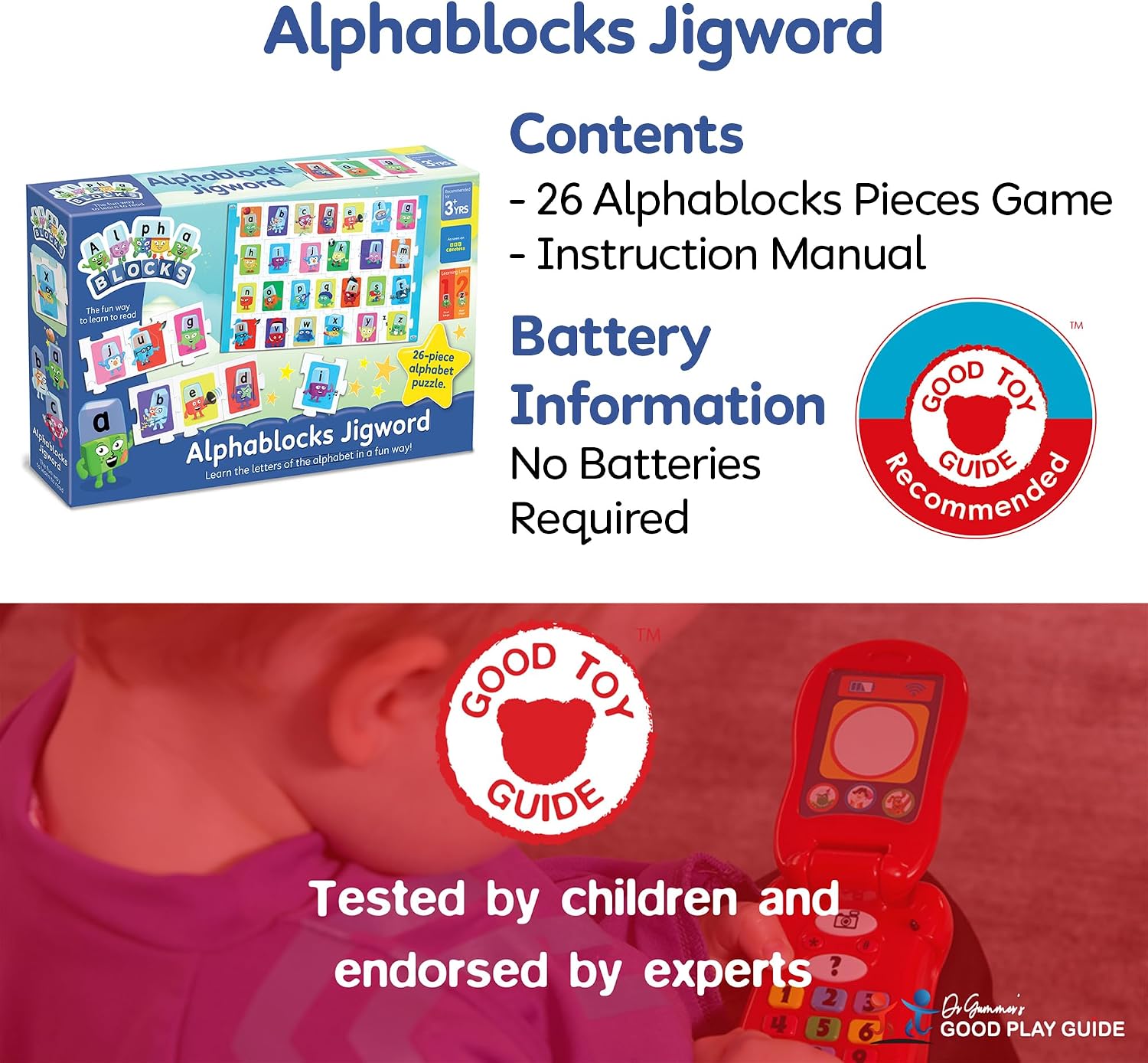 ALPHABLOCKS JigwordAesthetic Interactive ABC Word Building Jigsaw