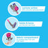Casdon Dyson Cordless Vacuum Interactive PINK