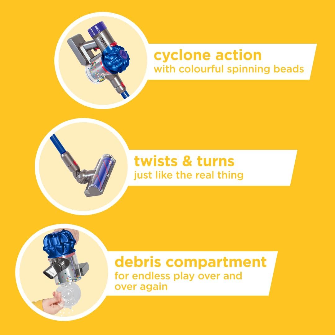 Casdon Dyson Cordless Vacuum Interactive BLUE