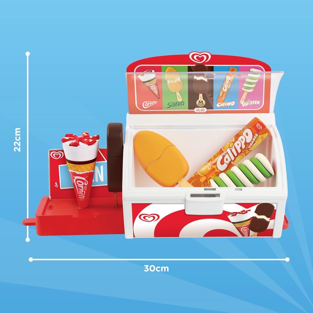Casdon Official Walls Ice Cream Freezer Toy Pretend Shop