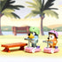 Bluey Scooter Fun Play Set and Bingo Articulated 6cm Action Figures