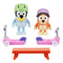 Bluey Scooter Fun Play Set and Bingo Articulated 6cm Action Figures