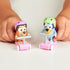 Bluey Scooter Fun Play Set and Bingo Articulated 6cm Action Figures