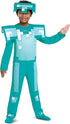 Minecraft Diamond Armour Fancy Dress for Kids 4-6 YEARS