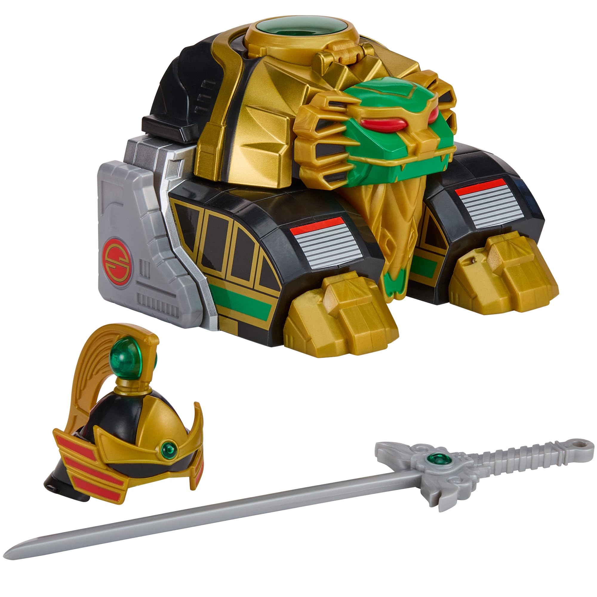 Power Rangers BLACK Ranger LION Thunderzord Action Figure