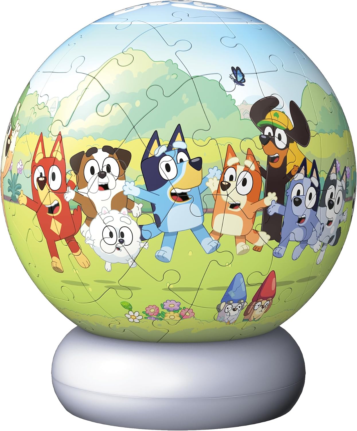 Ravensburger Bluey Nightlight Puzzle Ball 72 Piece 3D Jigsaw Puzzle