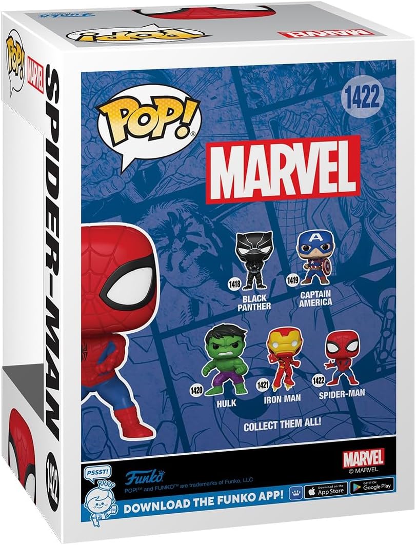 Funko Pop Marvel Spider-Man Marvel Comics Collectable Vinyl Figure
