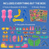 Learning Resources Boxineers Cardboard Animals - Creative Craft Supplies