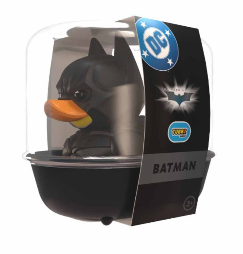 TUBBZ Mini Batman the Dark Knight Batman Cosplaying Rubber Duck Vinyl Figure