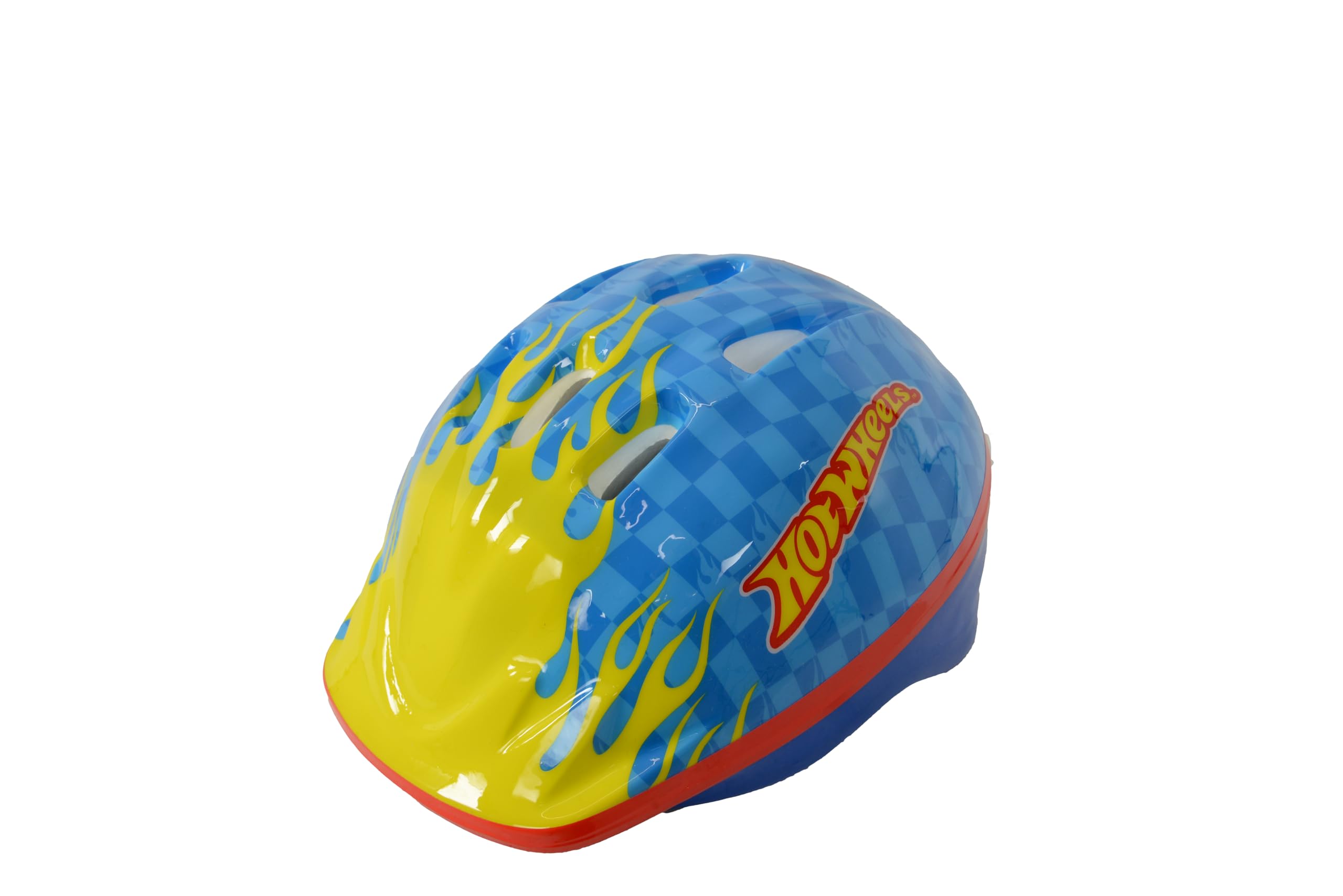 Kids Hot Wheels Safety Helmet Adjustable 48-52cm To Fit Ages 2-4