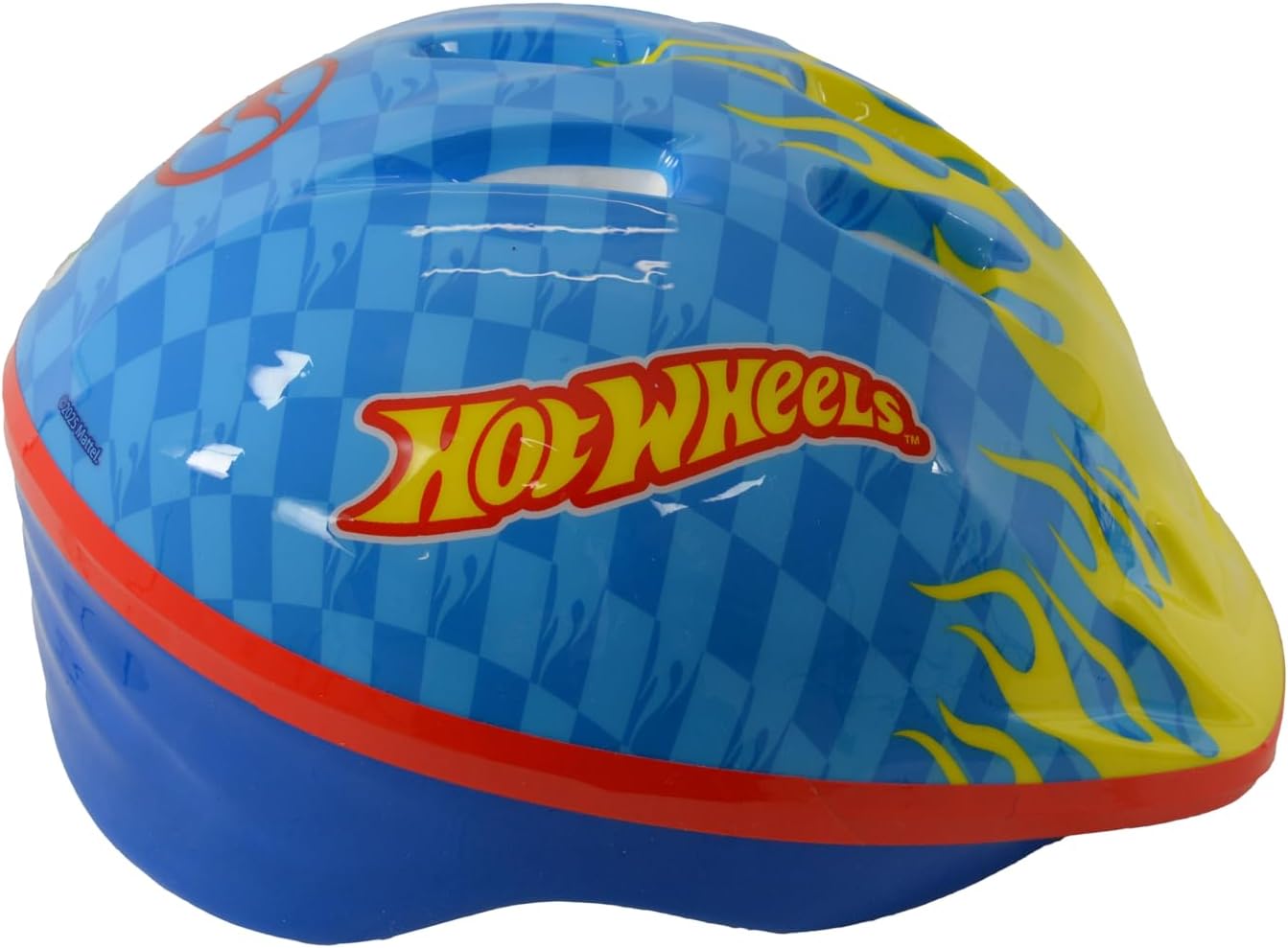Kids Hot Wheels Safety Helmet Adjustable 48-52cm To Fit Ages 2-4