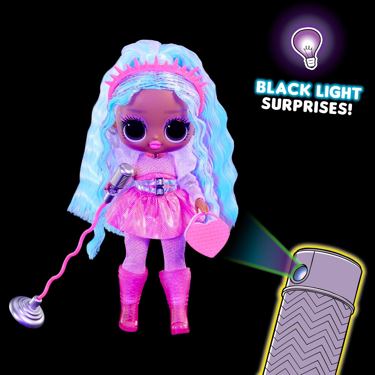 L.O.L. Surprise! Tweens Neon Pop Stars KITTY K  Fashion Doll