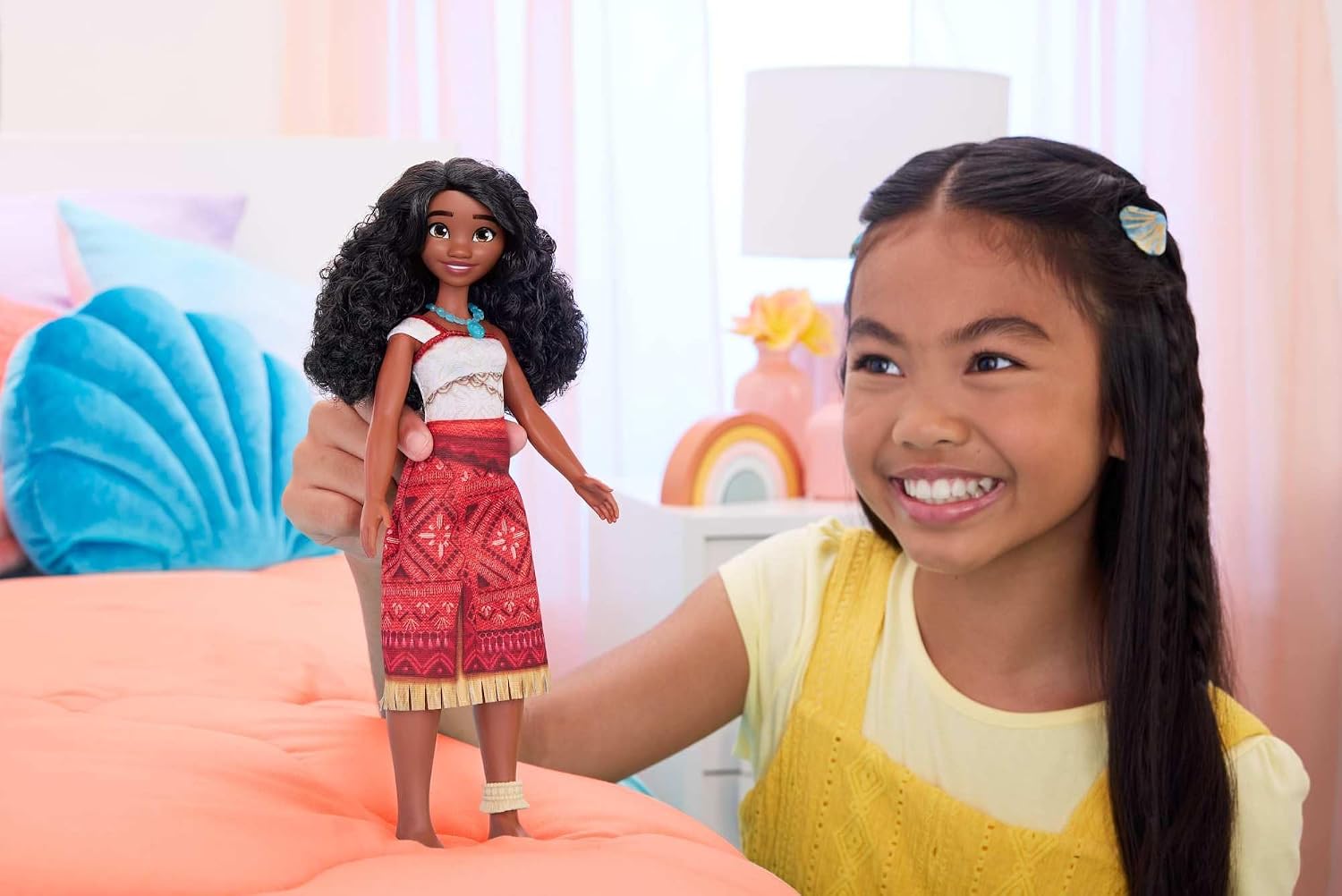 Mattel Disney Moana 2 MOANA Fashion Doll with 2 Accessories