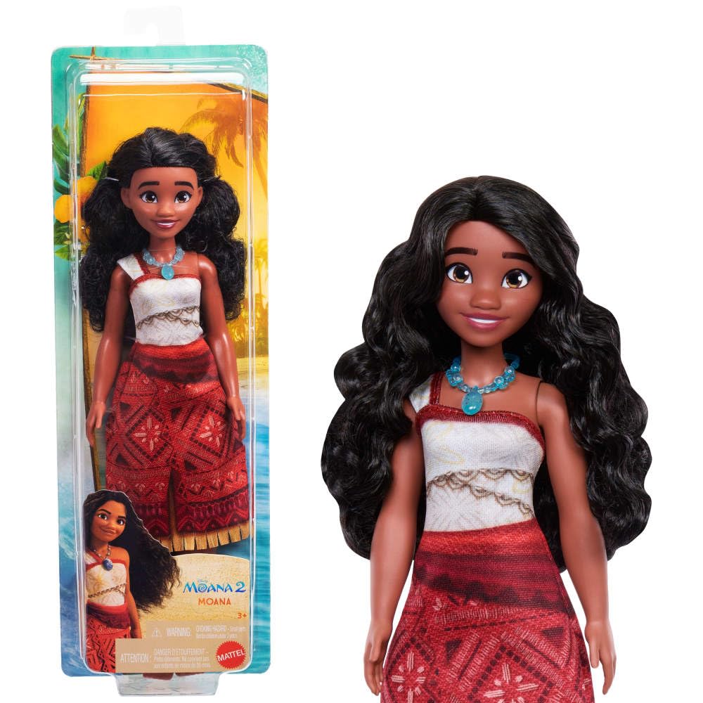 Mattel Disney Moana 2 MOANA Fashion Doll with 2 Accessories