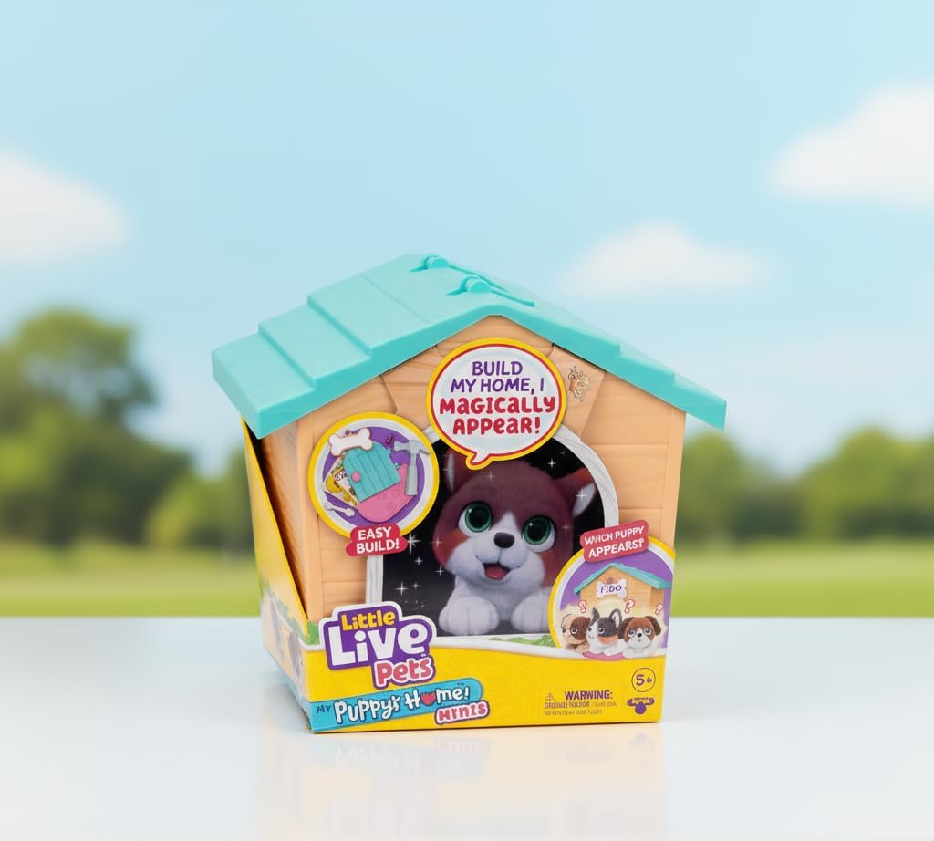 Little Live Pets My Puppy's Home Mini Playset Play Dog