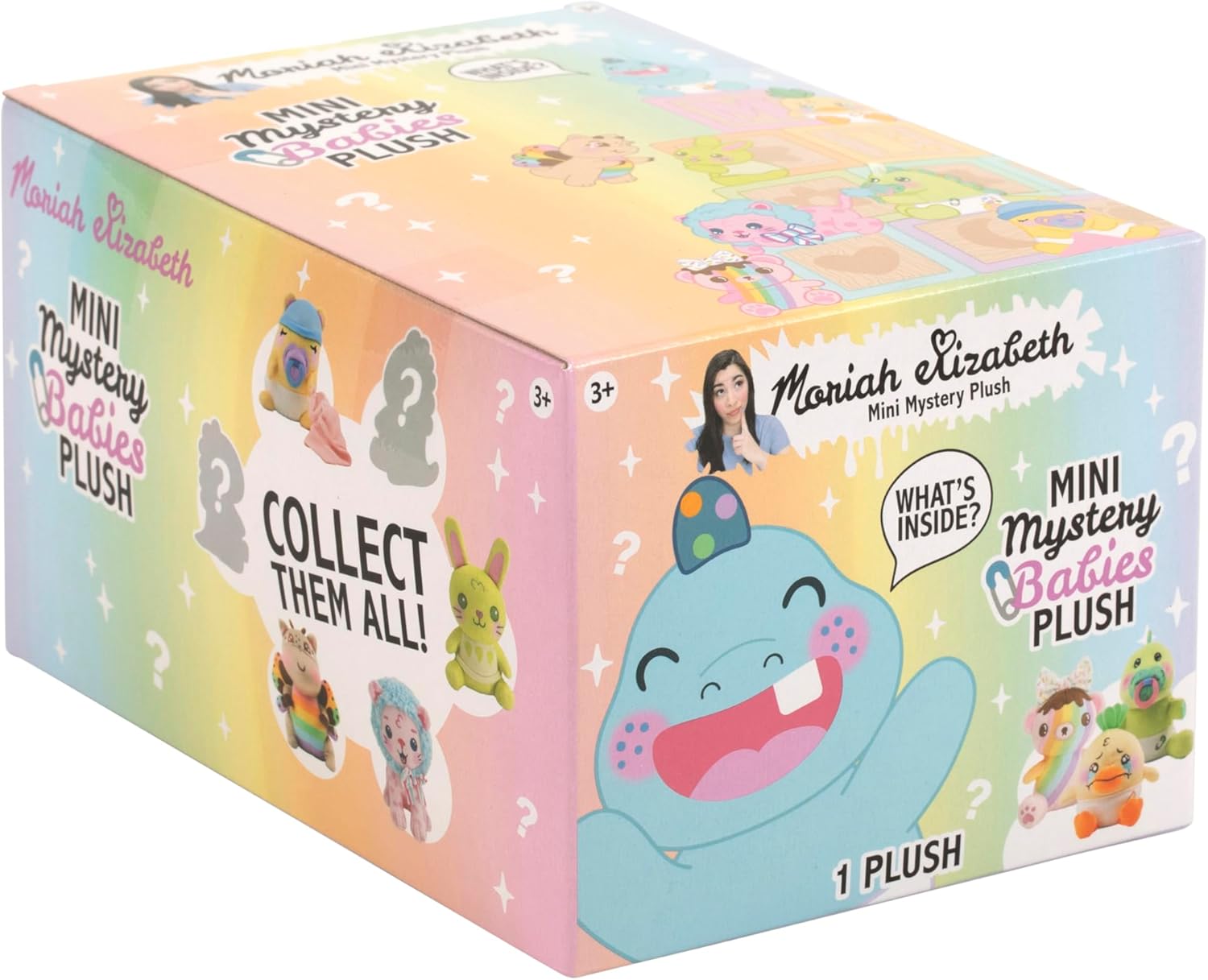 Moriah Elizabeth 6 inch Mini Mystery Plush Series 4, BABIES Soft Plush Toy