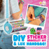 Sticki Rolls Sticki Rolluxe Series 3 Handbag Carry Case Sticker Jewellery Craft Kit