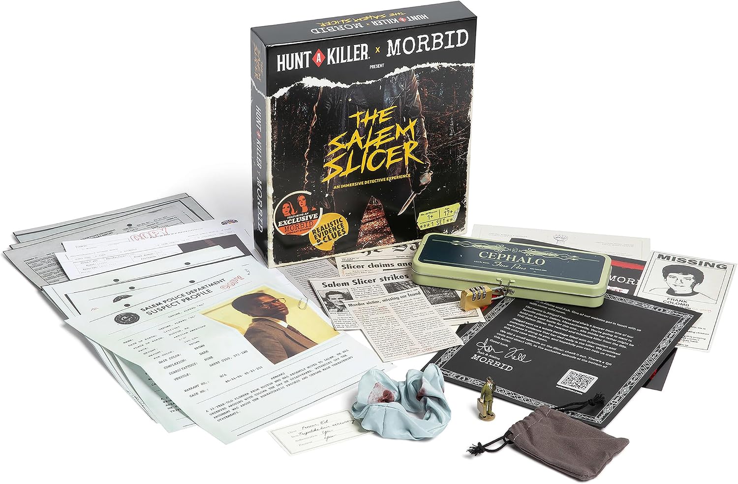 Hunt A Killer x Morbid The Salem Slicer Murder Mystery Game for Adults