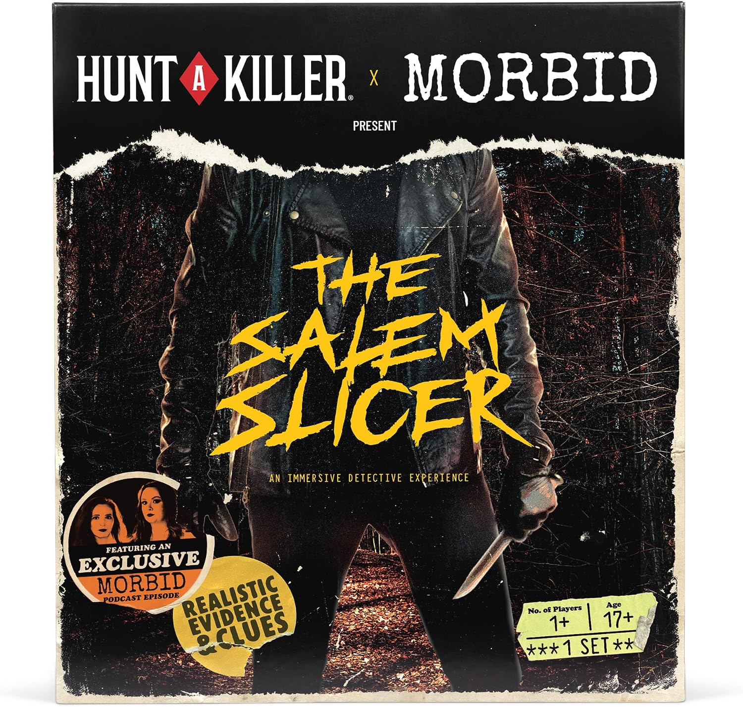 Hunt A Killer x Morbid The Salem Slicer Murder Mystery Game for Adults