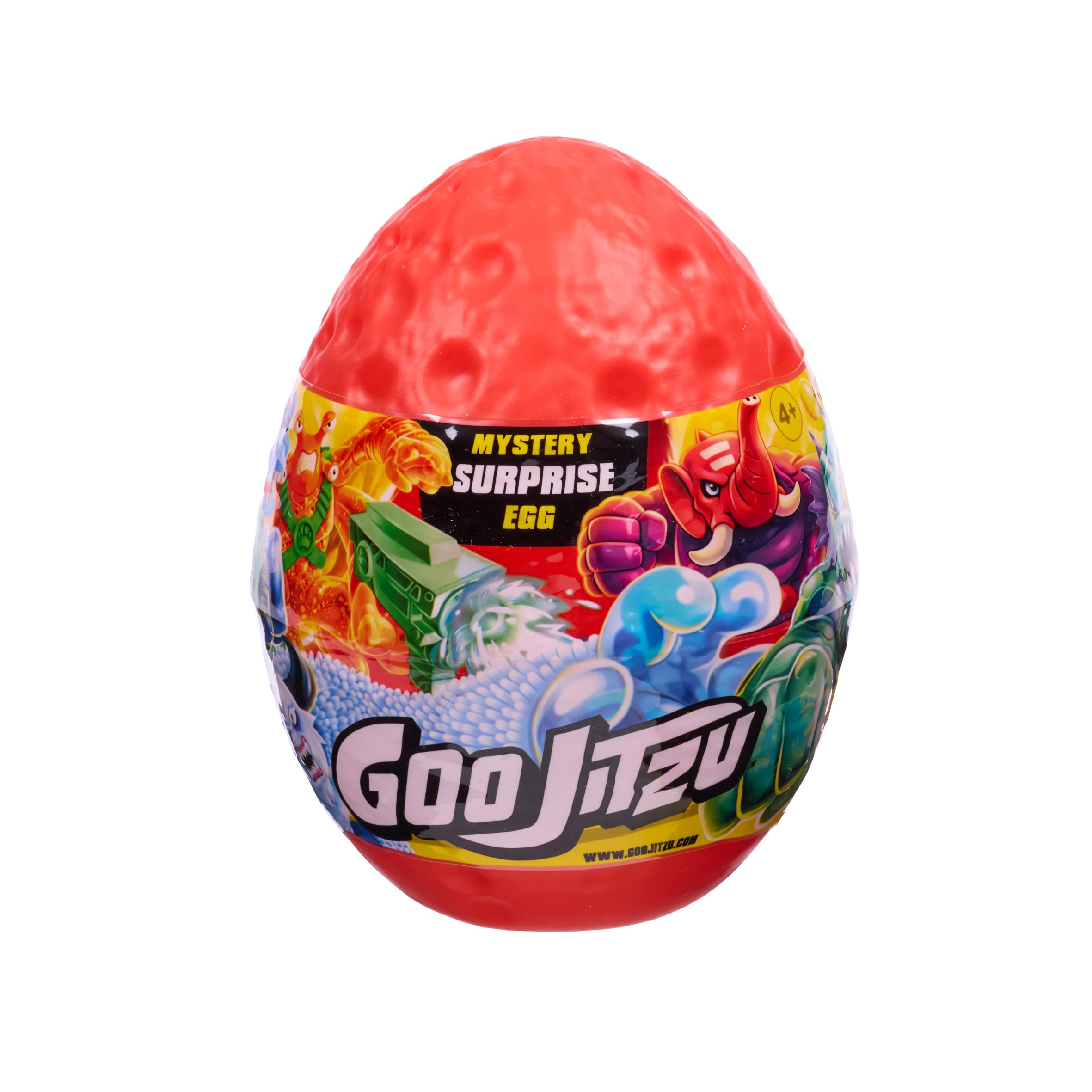 Heroes of Goo Jitzu Archive Mystery Surprise Egg Hidden Collectible Stretch Figure