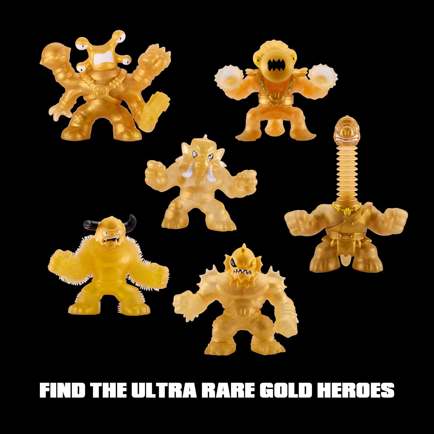 Heroes of Goo Jitzu Archive Mystery Surprise Egg Hidden Collectible Stretch Figure